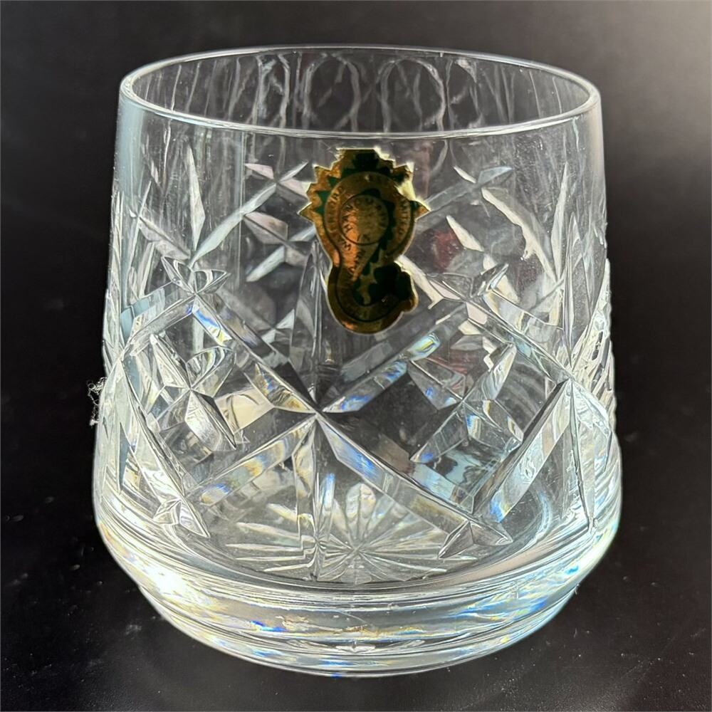 Waterford Crystal LISMORE Old Fashioned Whiskey Glasses Tumbler 3-1/4"